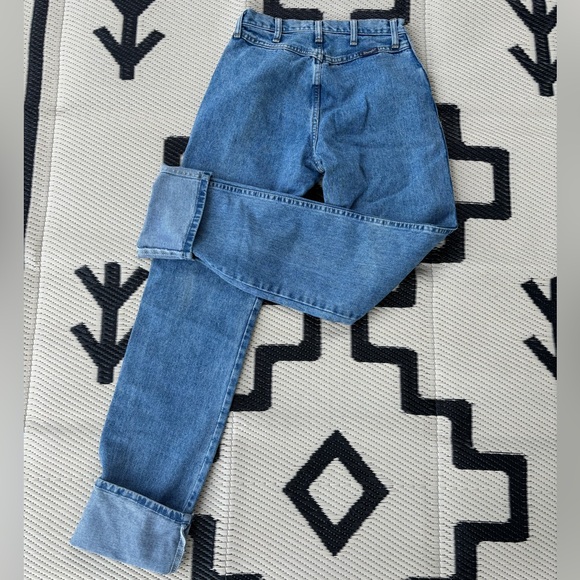 Medium Wash Vintage Bareback Wranglers - Picture 2 of 4